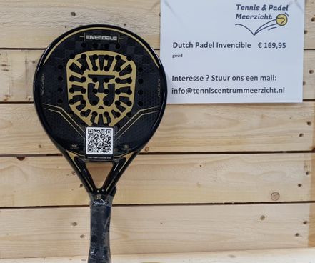 Dutch Padel Invencible Racket EUR 169,95